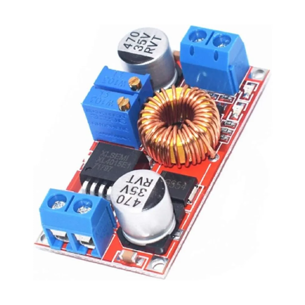 XL4015 5A Buck Converter Module — Power & Components