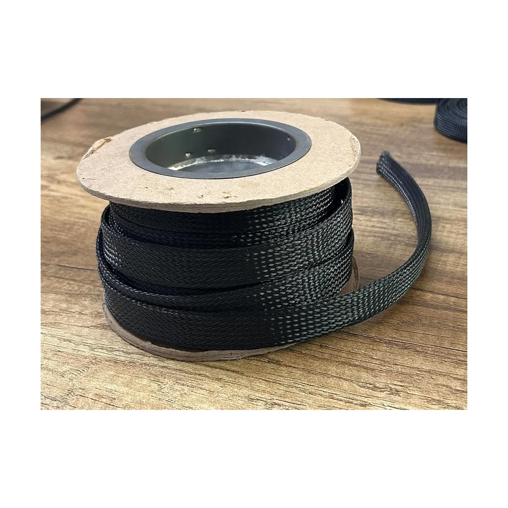 Cable Sleeving (Paracord, 5m, black) — Connectors & Wires