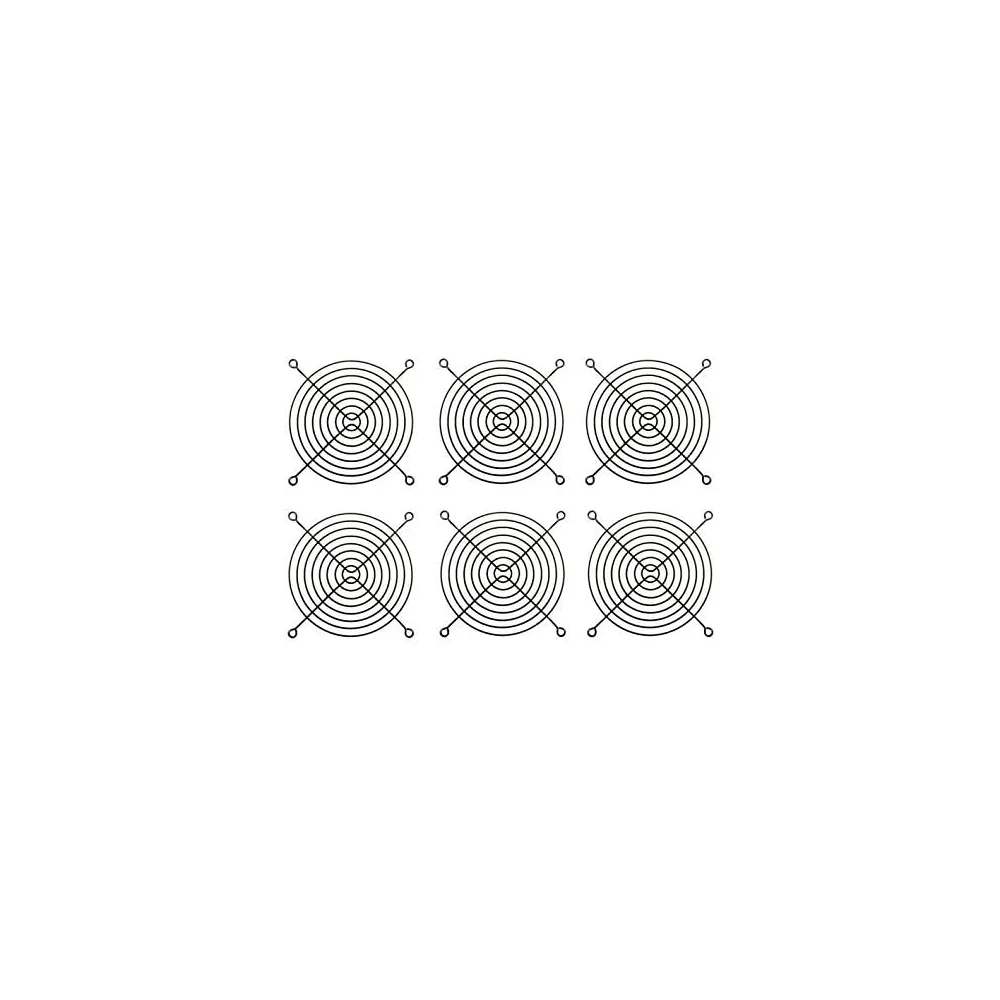 120mm Fan Grill (Pack of 4) — Detail / close-up