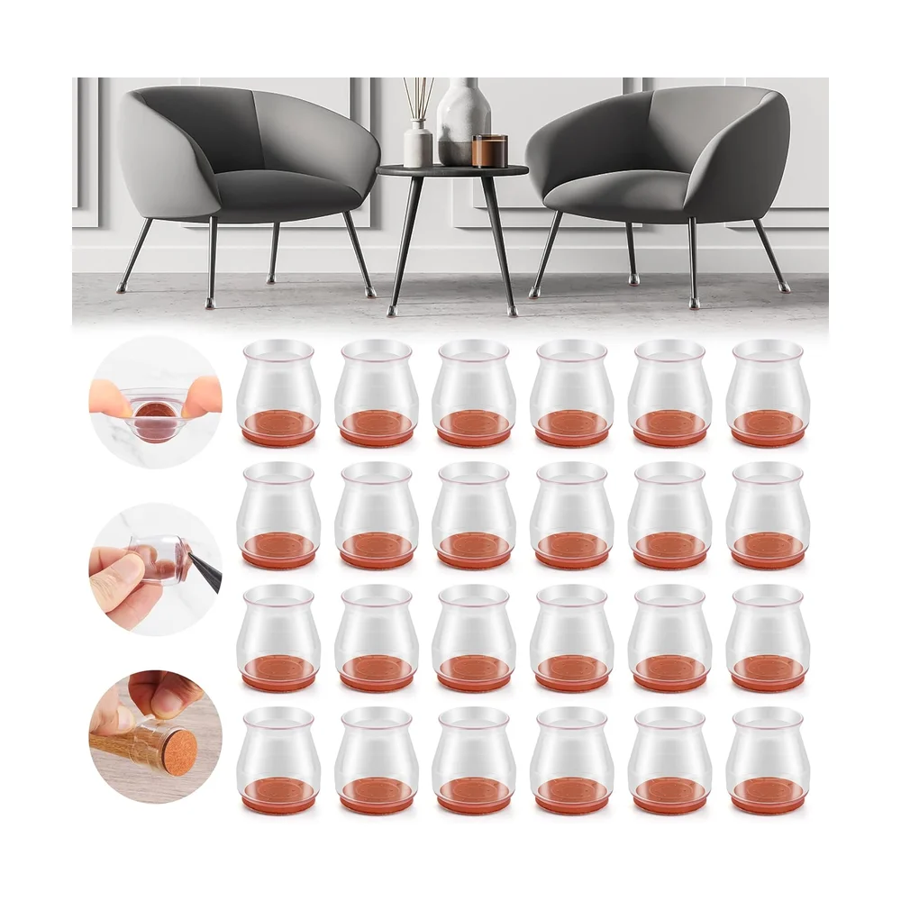 Self-Adhesive Rubber Feet (50 pc, mixed) — Detail / close-up
