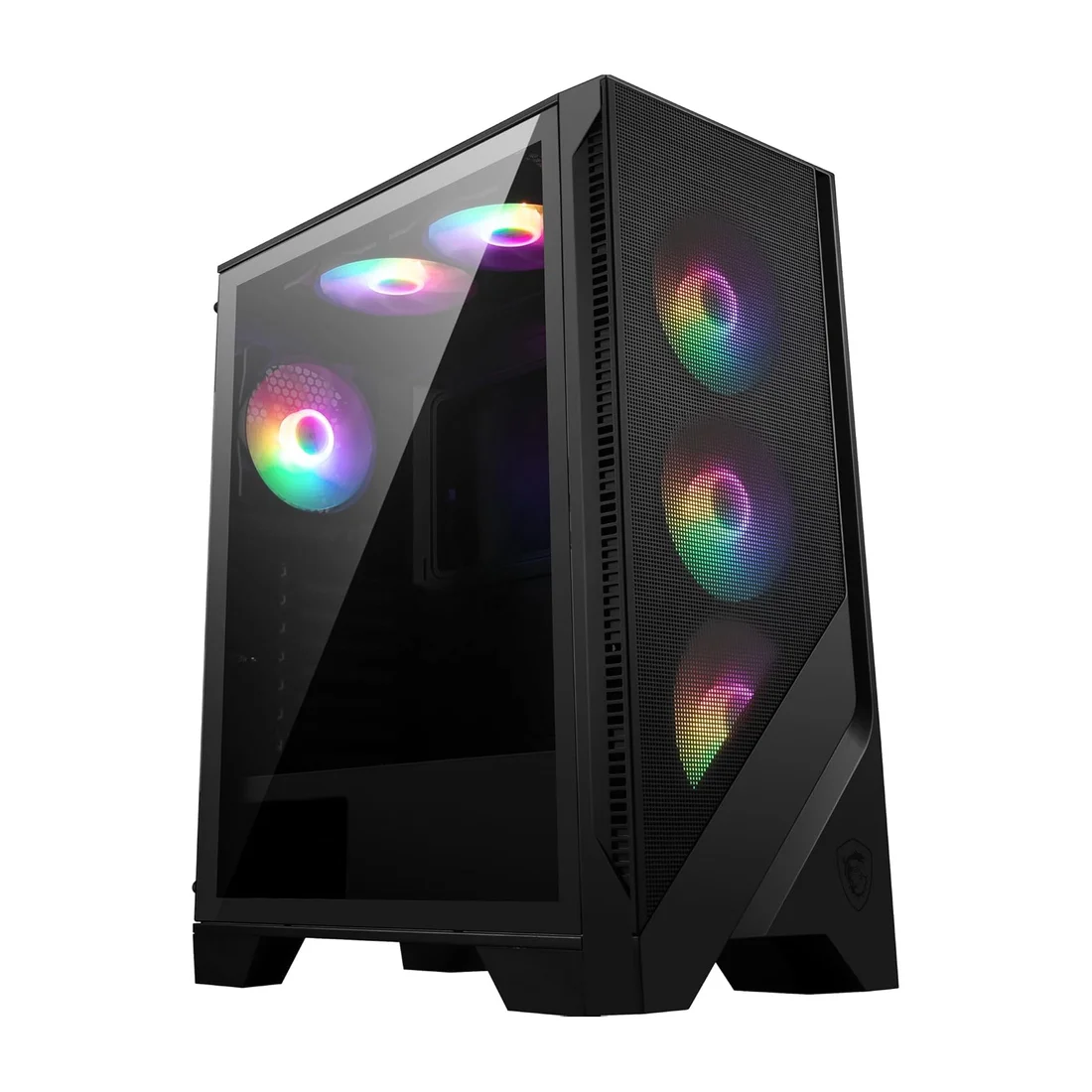 Coco Sports Rampage Panoramic Tempered Glass Gaming PC Case