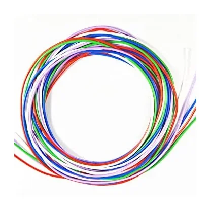 Combo of 6 Color Multi Strand Flexible Hookup Wire 7/42 PVC Insulated Electric Wire 1 Meter Each — Sensors