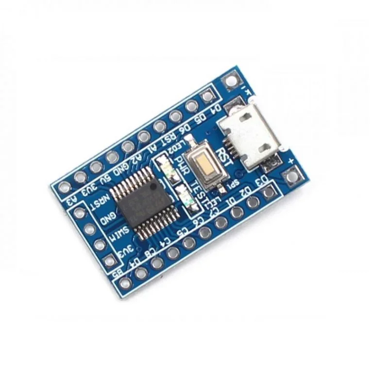 Core Board STM8S103F3P6 STM8 Development Board Minimum System Board — Microcontrollers — Back view