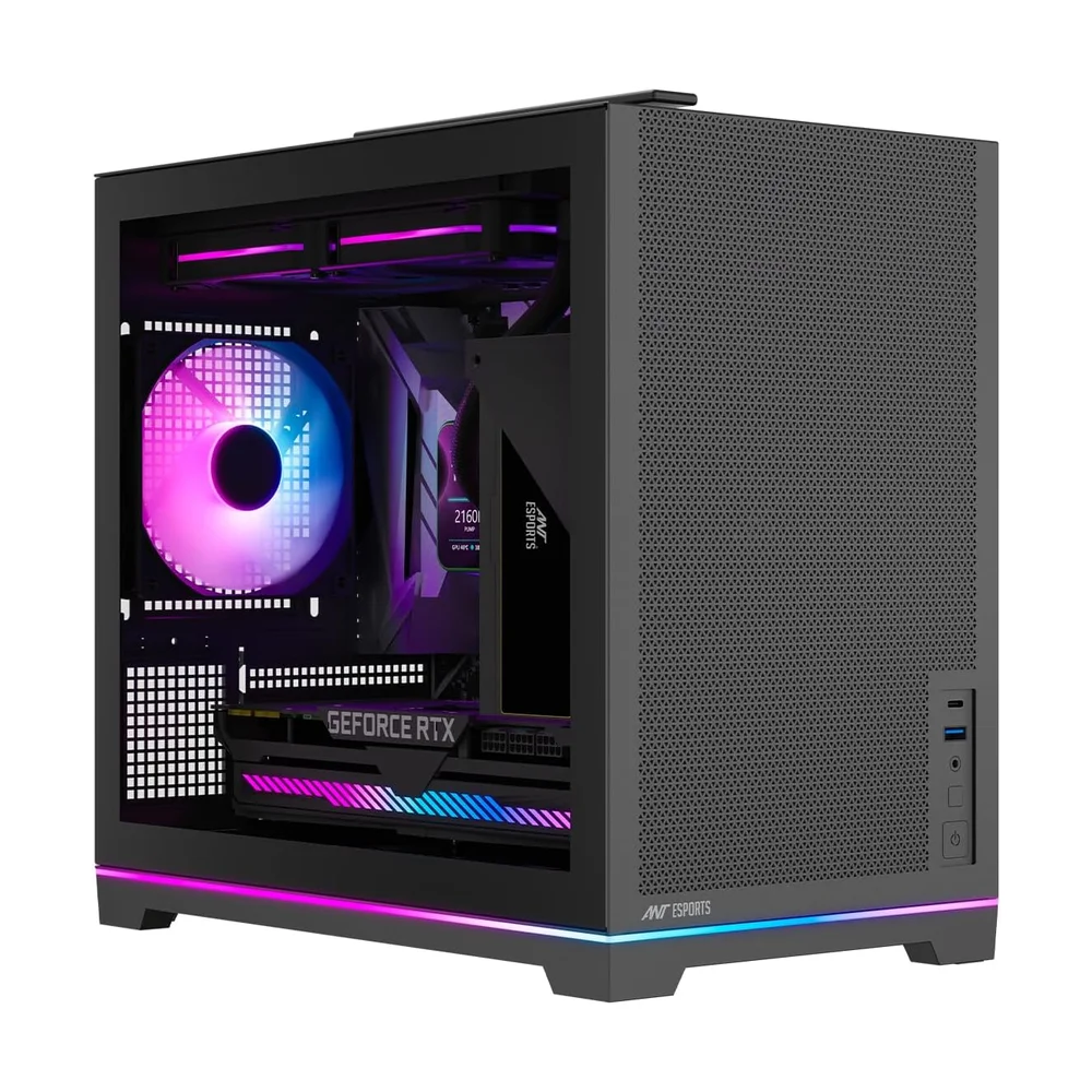 Corsair 2000D AIRFLOW ITX — Back view