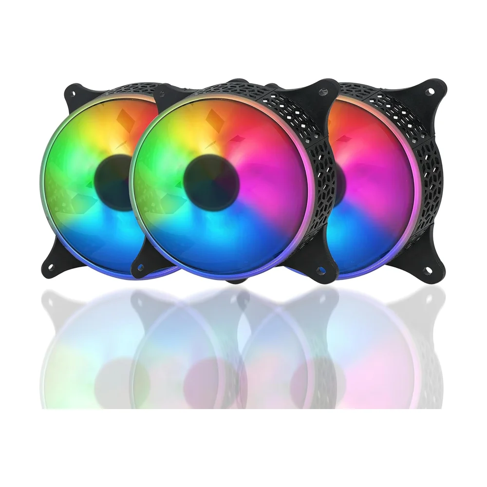 Corsair LL120 RGB 120mm 3-pack — Back view