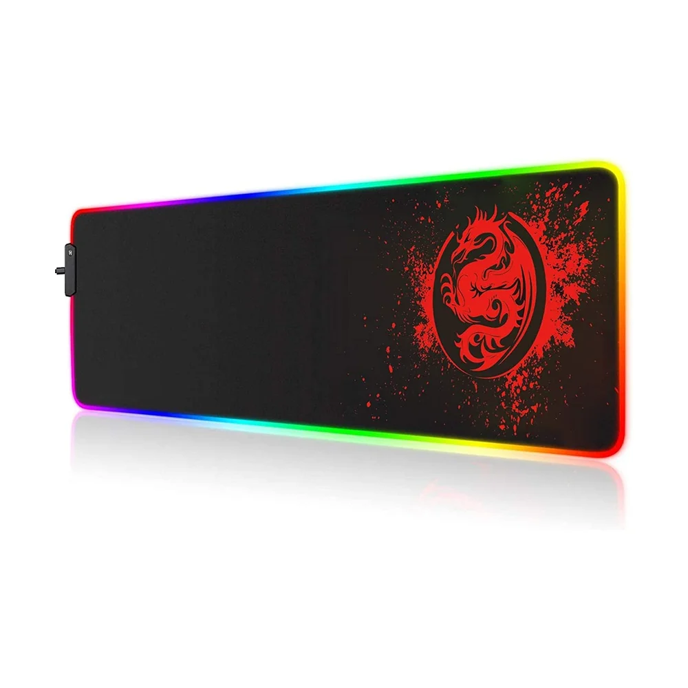 Corsair MM700 RGB Extended Mousepad — Back view