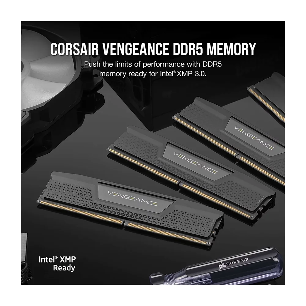 Corsair Vengeance 32 GB DDR5-6000 (single) — Back view