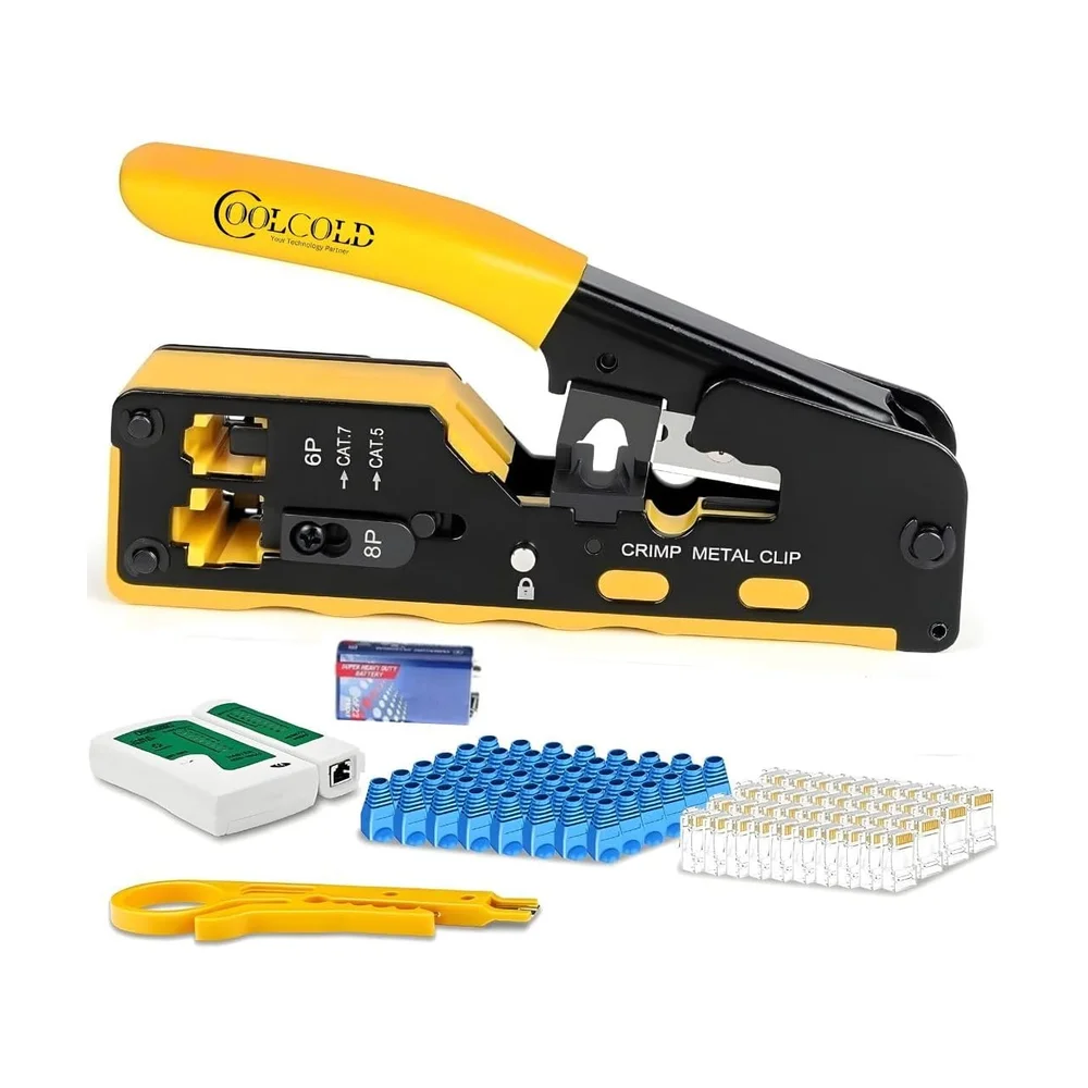 RJ45/RJ11 Crimping Tool — Back view