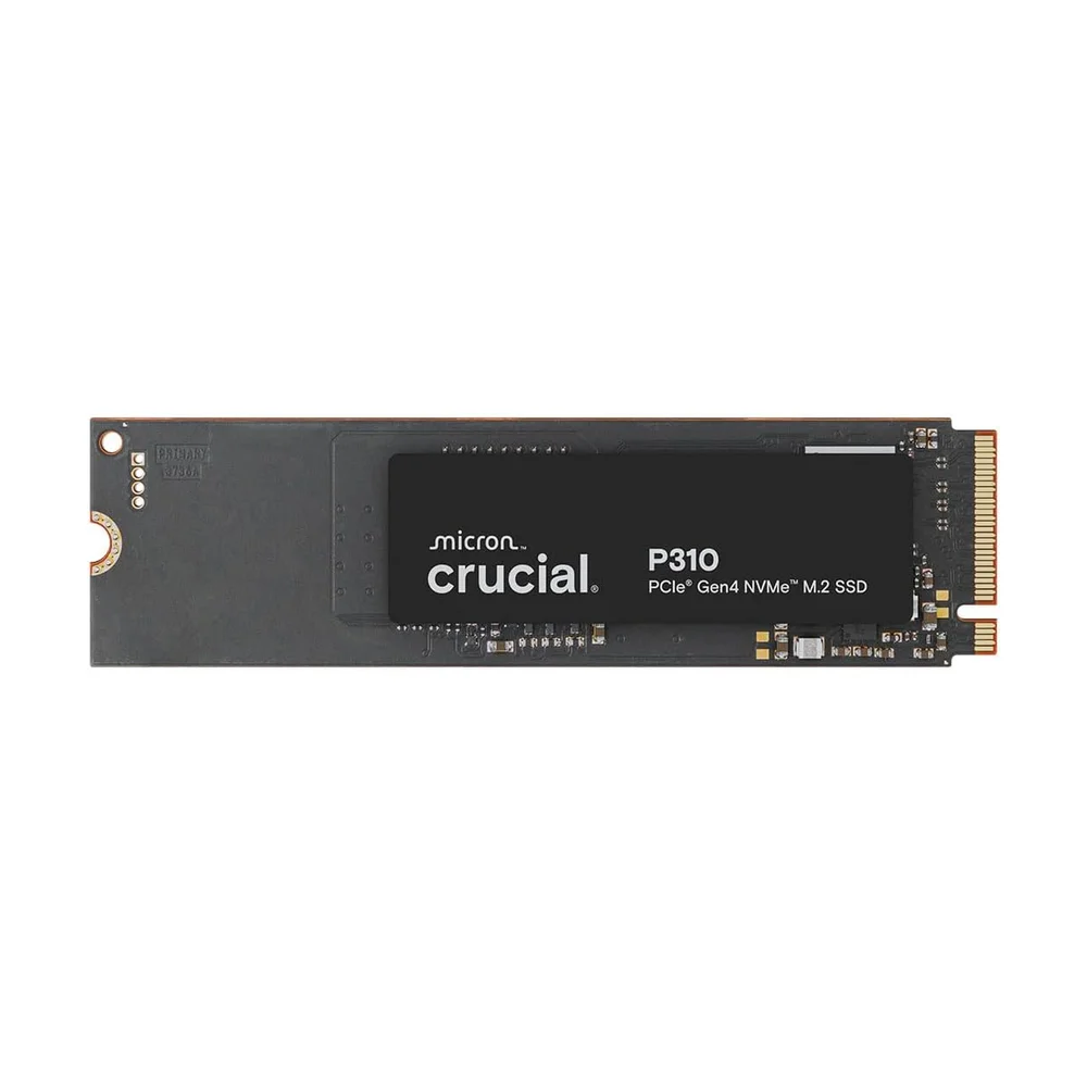 Crucial P3 Plus 500 GB NVMe — Detail / close-up