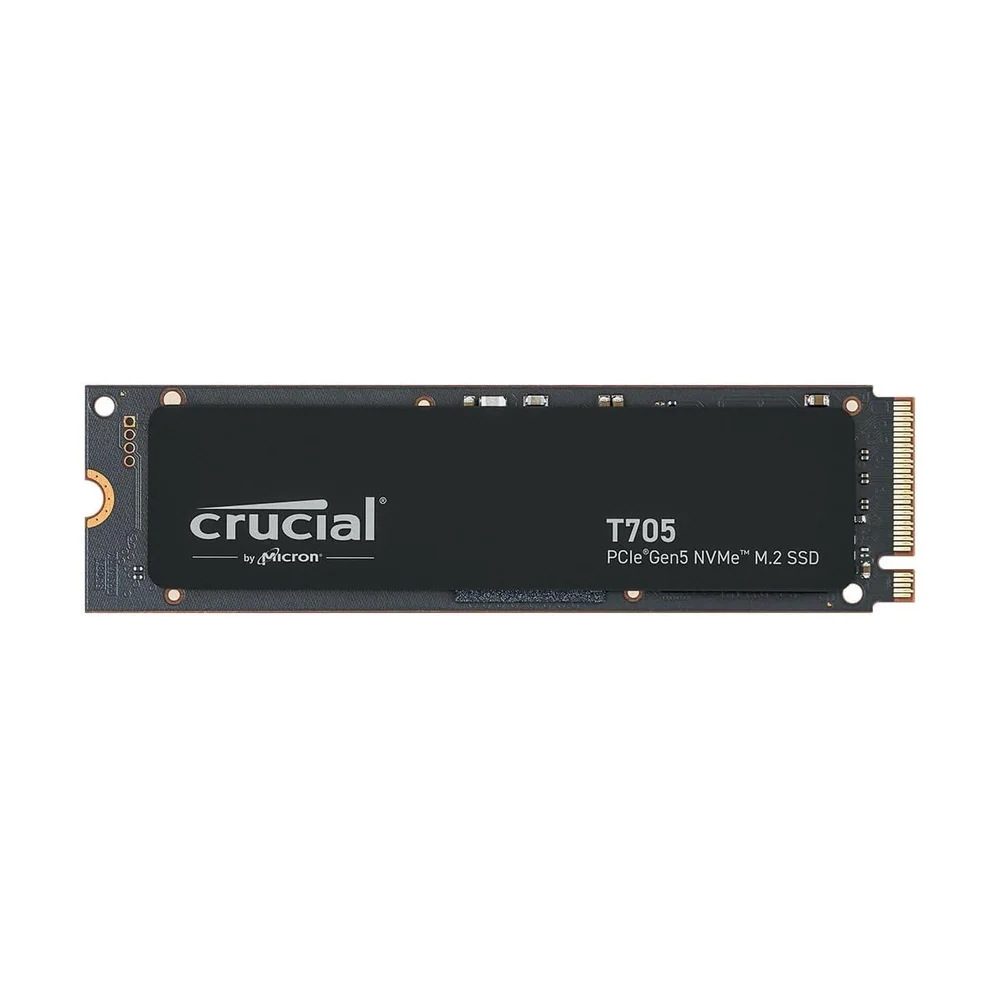 Crucial T705 2 TB PCIe 5.0 NVMe — Detail / close-up