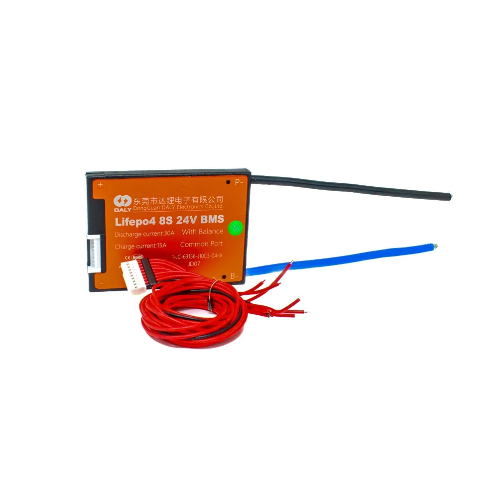 Daly Lifepo4 8S 24V 30A Battery Management System — Power & Components