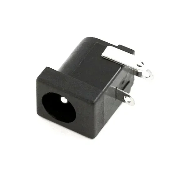 DC-005 5.5×2.1mm Female DC Power Jack Supply Socket -5Pcs. — Connectors & Wires — Detail / close-up