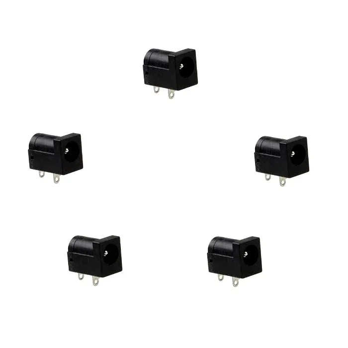 DC-005 5.5×2.1mm Female DC Power Jack Supply Socket -5Pcs. — Connectors & Wires