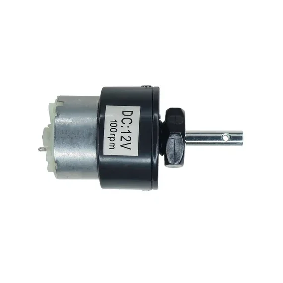 DC 12V 100RPM Gear Motor Centre Shaft DC Geared Motor Heavy Duty Motor — Motors & Actuators