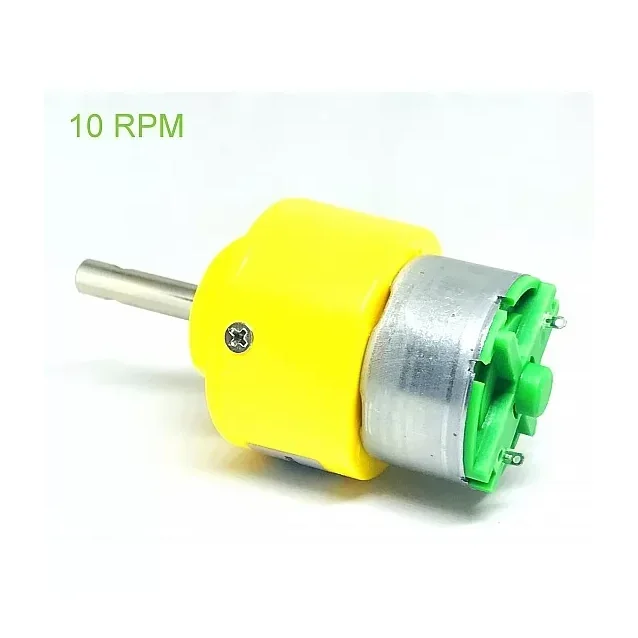 DC 12V 10RPM Metal Geared Motor — Motors & Actuators