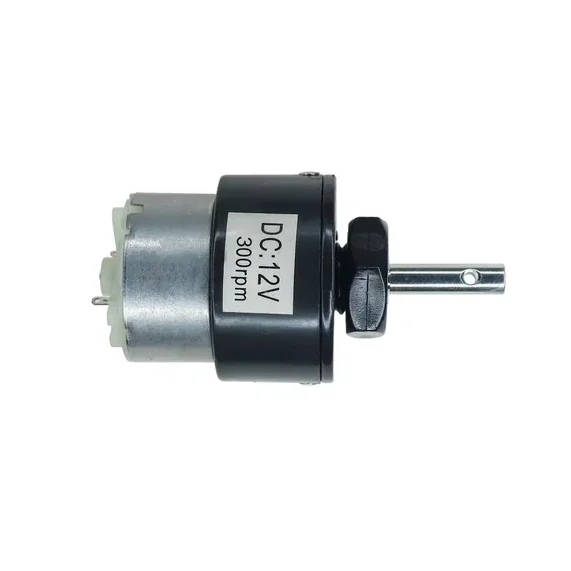 DC 12V 300RPM Gear Motor Centre Shaft DC Geared Motor Heavy Duty Motor for Robotics — Motors & Actuators