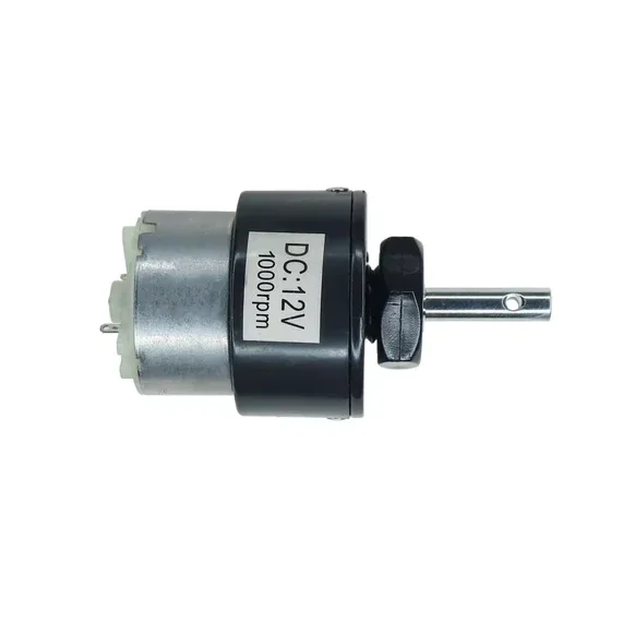 DC 12V 60RPM Gear Motor Centre Shaft DC Geared Motor Heavy Duty Motor for Robotics — Motors & Actuators — Pinout diagram