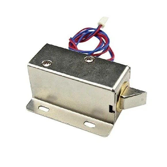 DC 12V Cabinet Door Lock Electric Lock Assembly Solenoid — Motors & Actuators