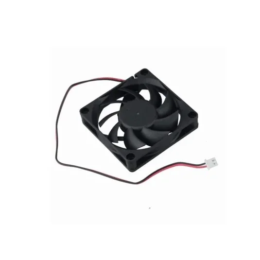 DC 5V 7010 Oil Containing Cooling Fan with XH2.54-2P 25CM Cable Size:70*70*10MM — Motors & Actuators — Back view