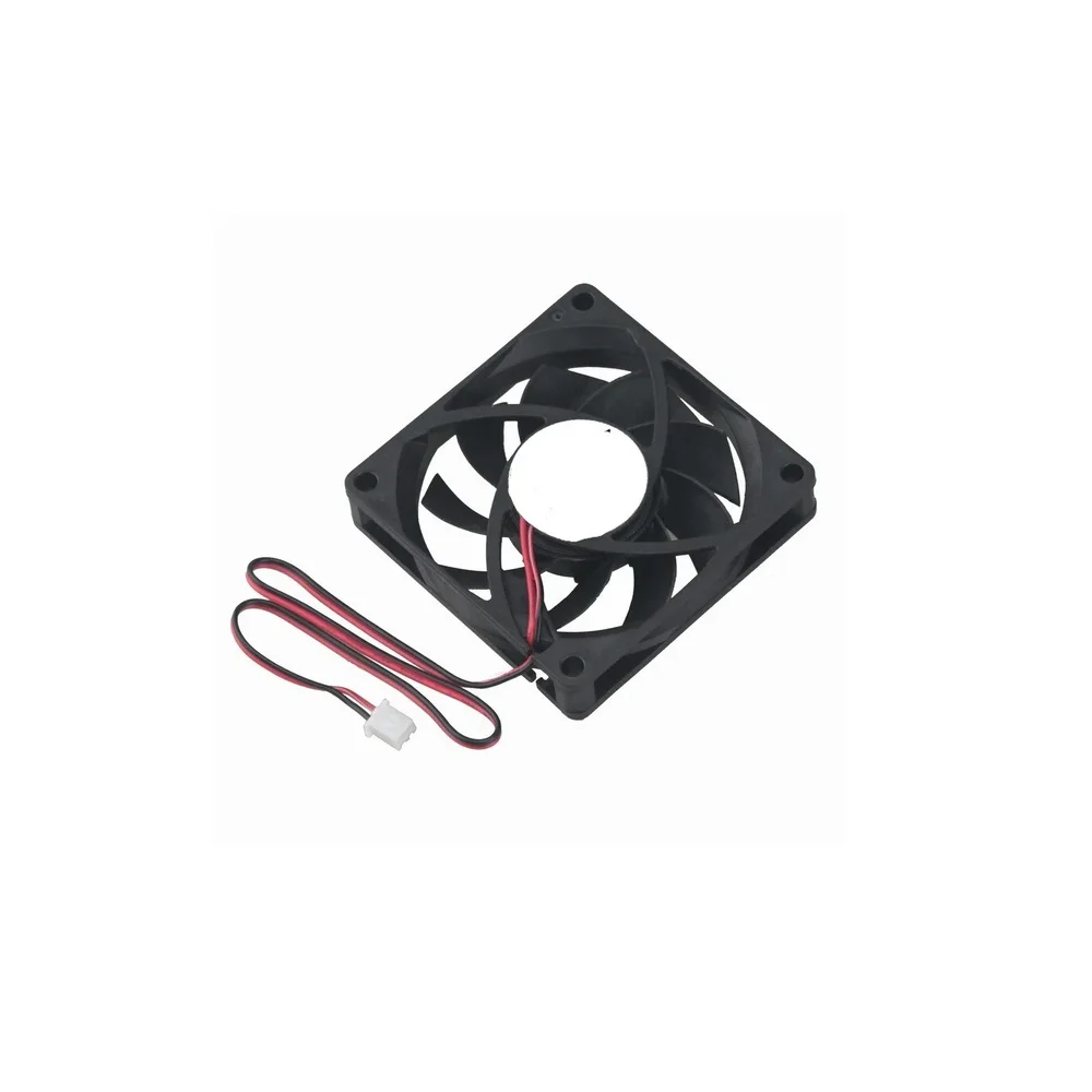 DC 5V 7010 Oil Containing Cooling Fan with XH2.54-2P 25CM Cable Size:70*70*10MM — Motors & Actuators