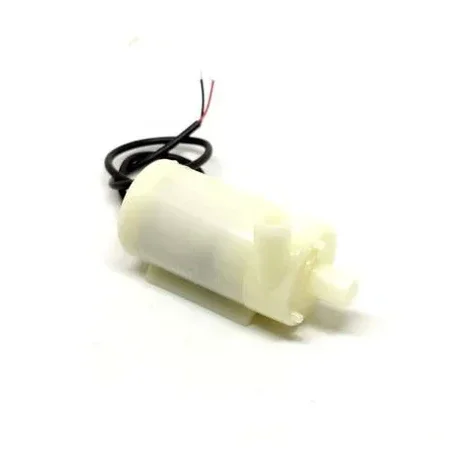 DC Micro Horizontal Two Nozzle Submersible Water Pump for Fish Tank Fountain Aquarium — Motors & Actuators — Back view