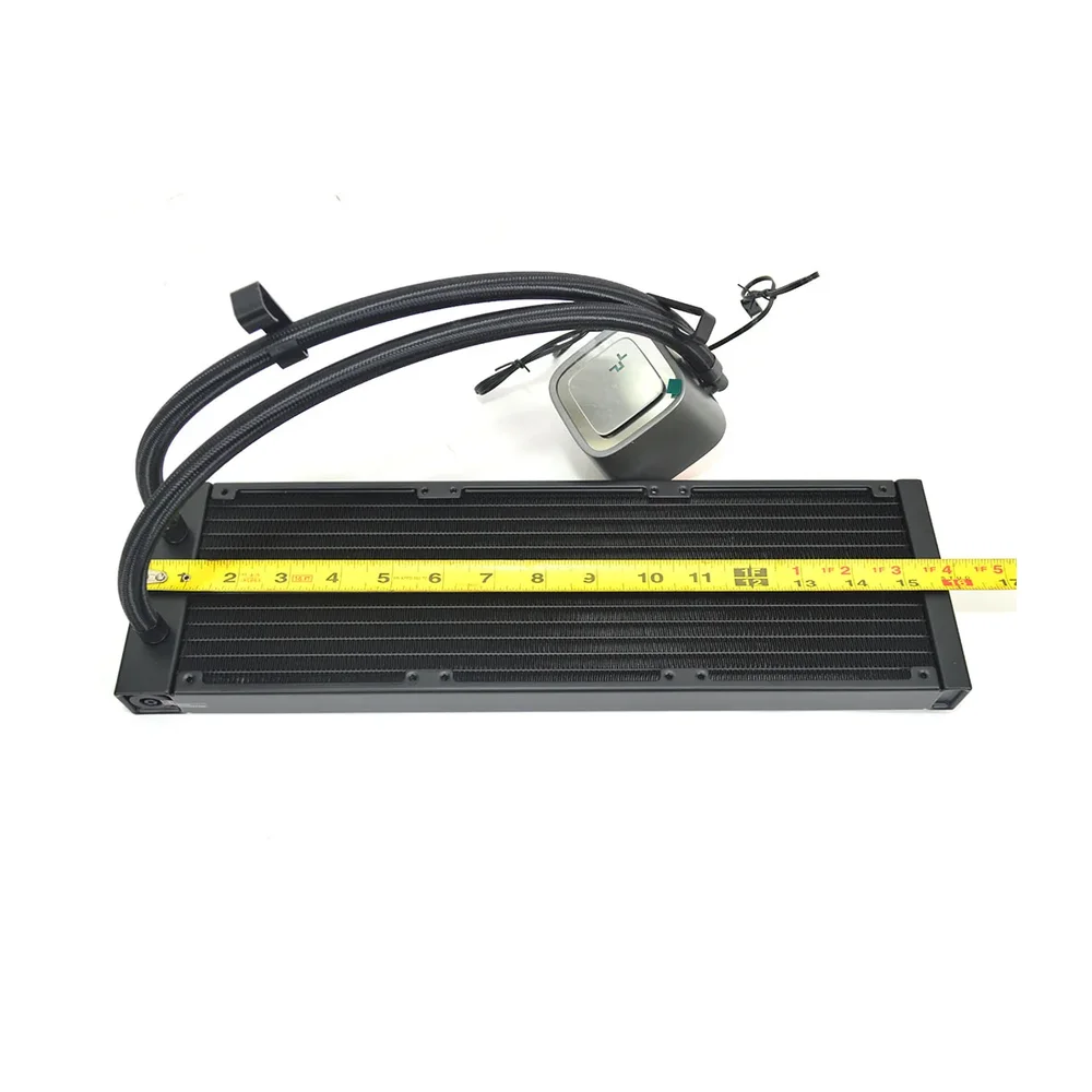 DeepCool LS520 (240 mm AIO water cooler) — Back view