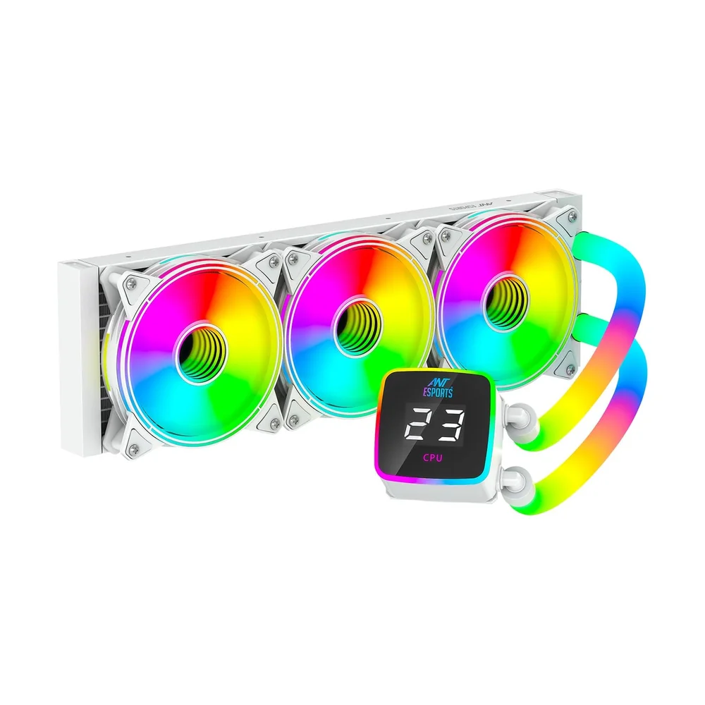 Deepcool LS720S ZERO DARK — Back view