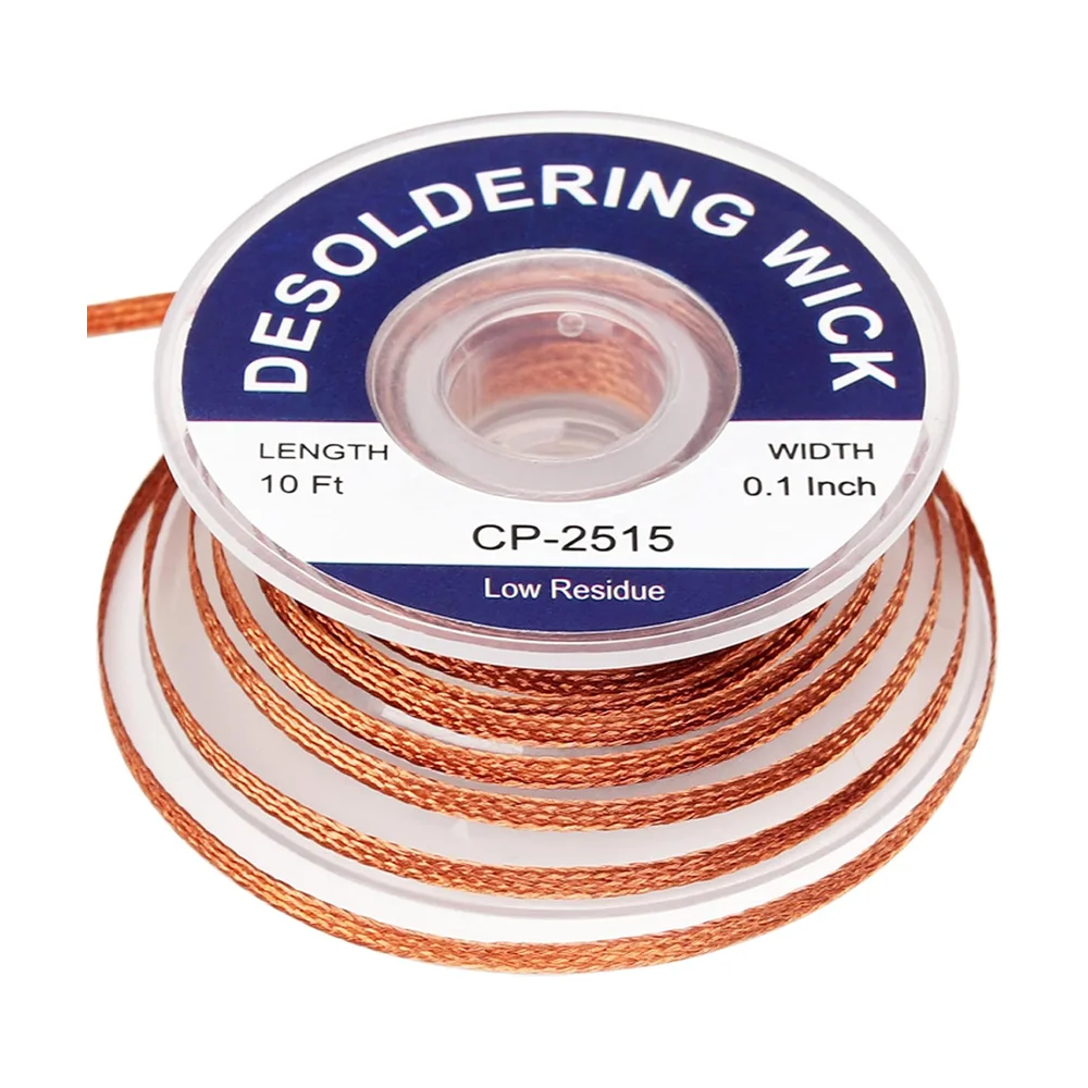 Desoldering Wick Braid 1m (2 mm) — Back view