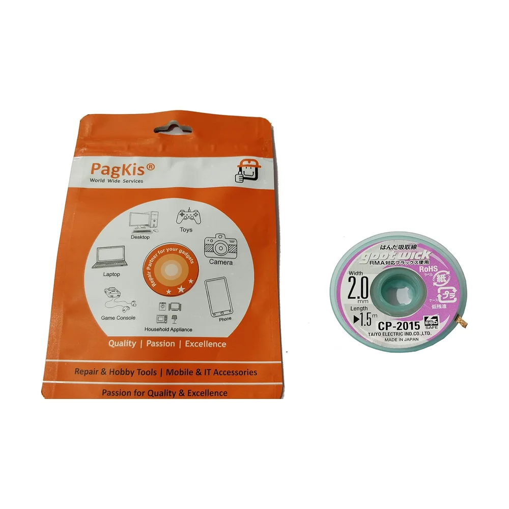 Desoldering Wick Braid 1m (2 mm) — Detail / close-up