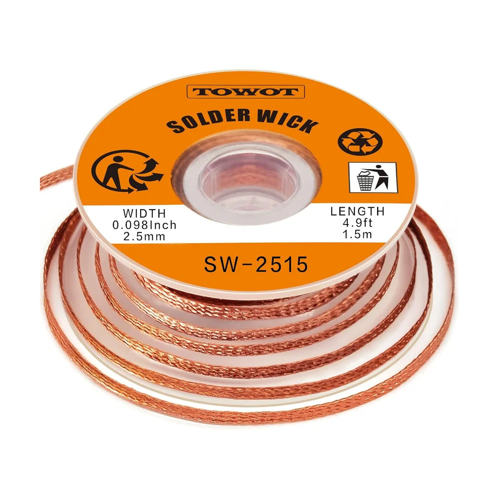 Desoldering Wick Braid 1m (2 mm) — Tools