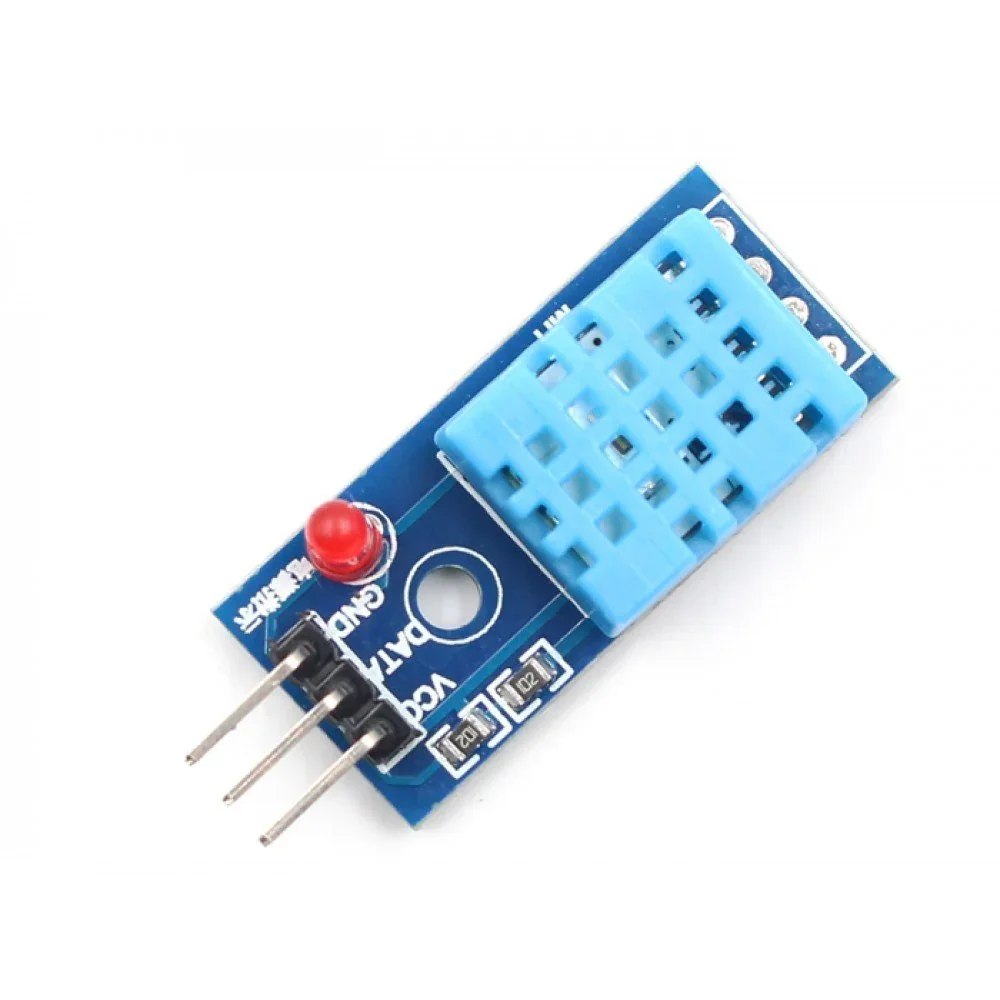 DHT11 Digital Temperature and Humidity Sensor Module 3.3V-5V for Arduino & Raspberry Pi — Sensors — Detail / close-up