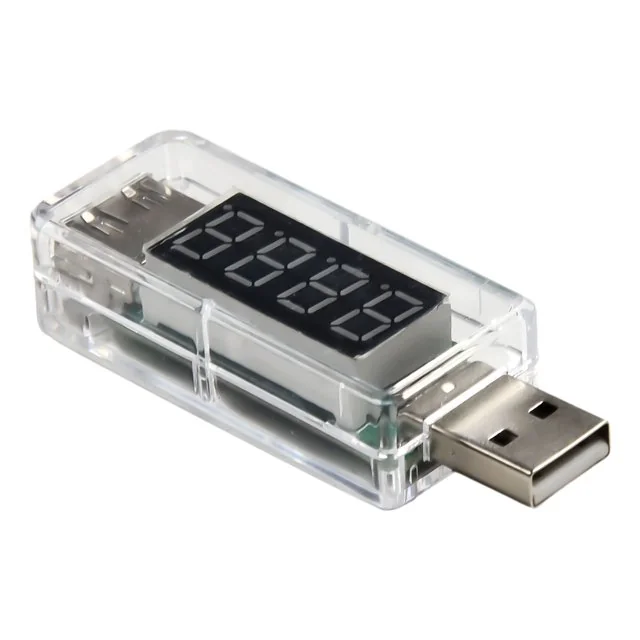 Digital USB Mobile Power Charging Current Voltage Tester Meter — Power & Components