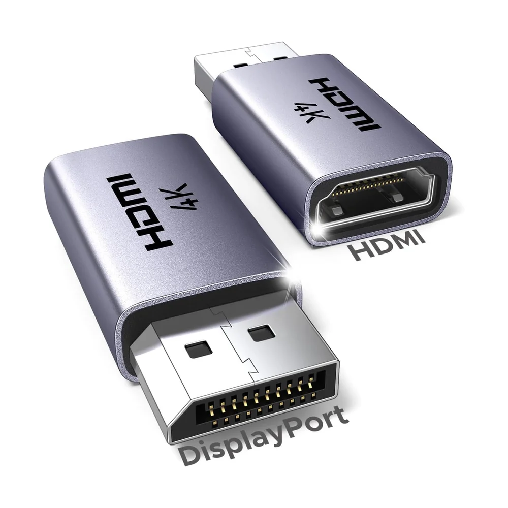 Active DisplayPort to HDMI 2.0 Adapter (4K@60Hz) — Back view