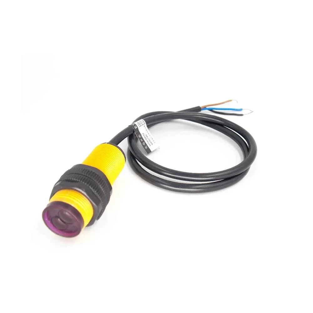 E18-D80NK Adjustable Infrared Sensor Switch 3-80cm — Sensors — Back view