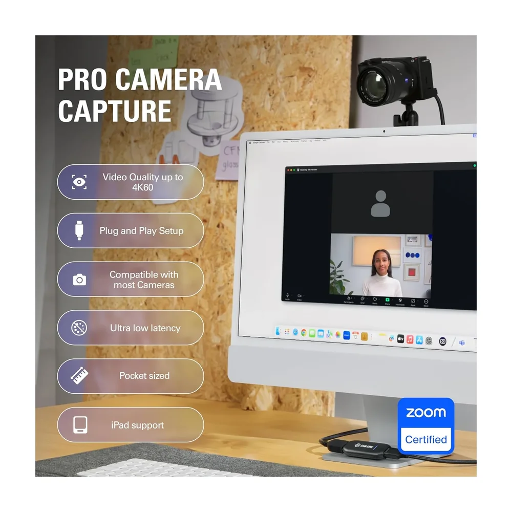 Elgato Cam Link 4K — Back view