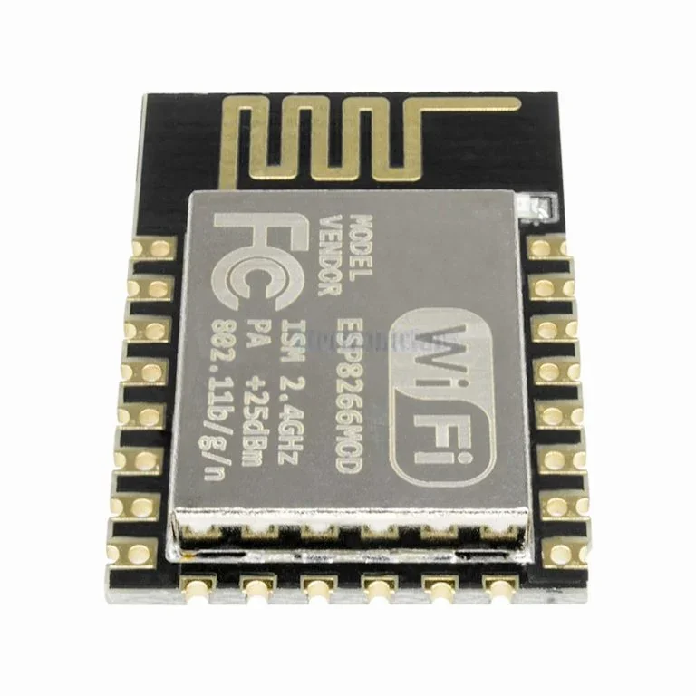 ESP-12E: ESP8266 Serial Port WIFI Wireless Transceiver Module For Arduino — Microcontrollers — Back view