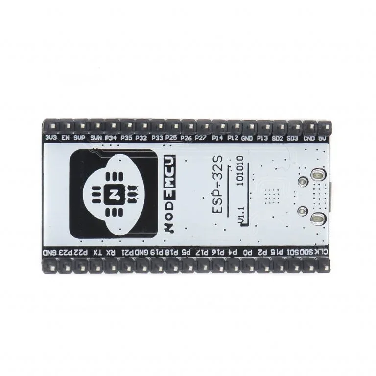 ESP WROOM32 MCU Development Module – 38 Pin — Microcontrollers — Pinout diagram