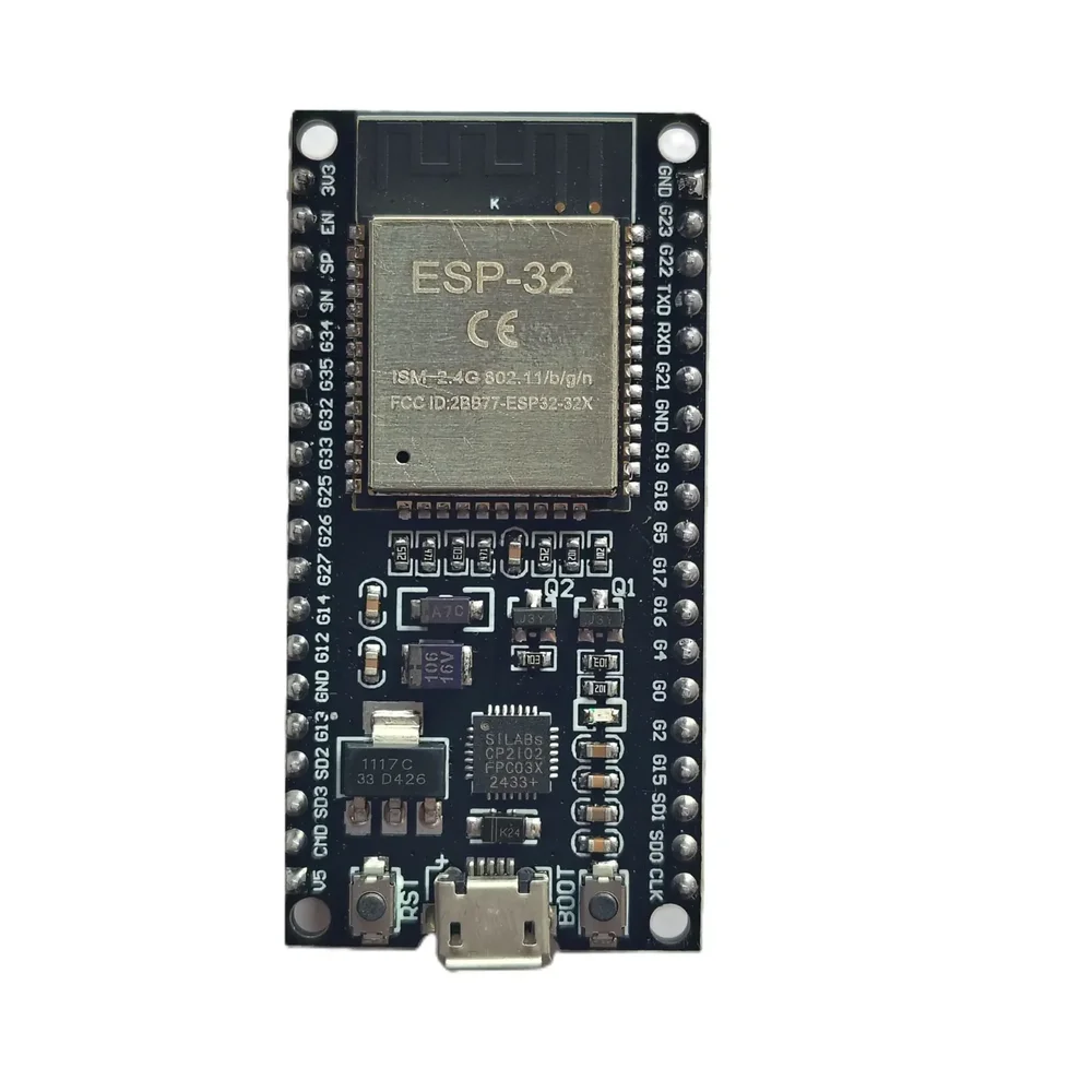 ESP32 38-Pin Development Board – IoT Microcontroller with WiFi & Bluetooth — Microcontrollers