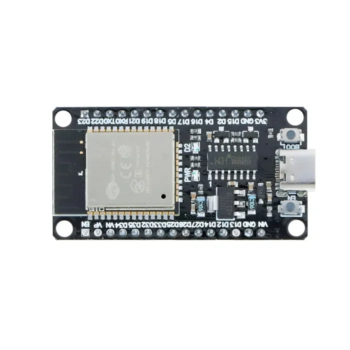 ESP32 Development Board with WiFi & Bluetooth – CH340C USB Type-C — Microcontrollers — Pinout diagram