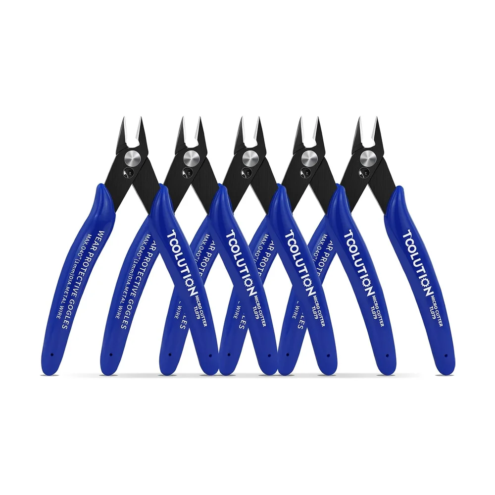 Flush Side Cutter (PCB Lead Trimmer) — Detail / close-up