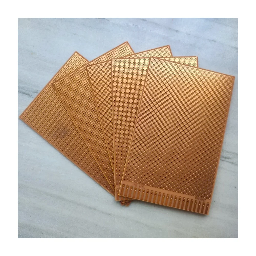 General Purpose PCB-Strip-board, Breadboard, Veroboard DIY (140mmx90mm) — Power & Components