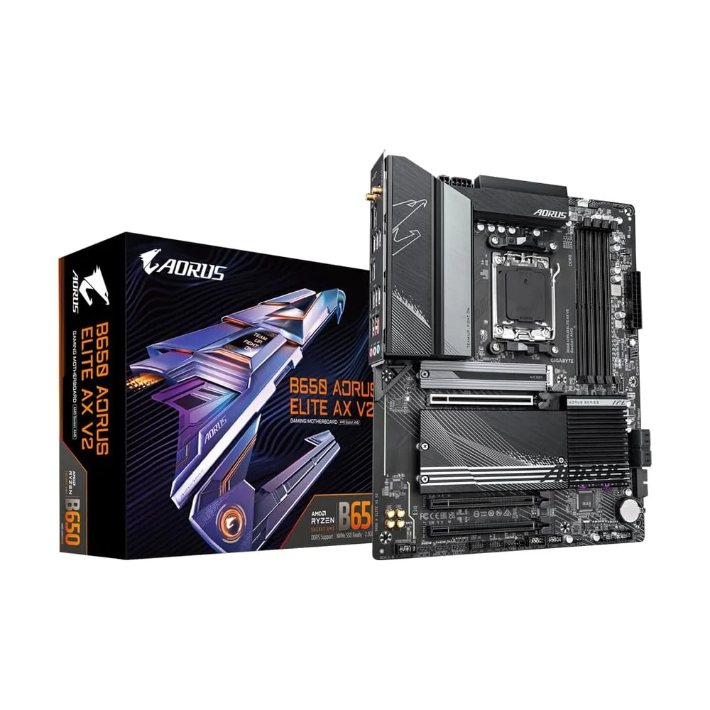 Gigabyte B650 AORUS Elite AX — Detail / close-up