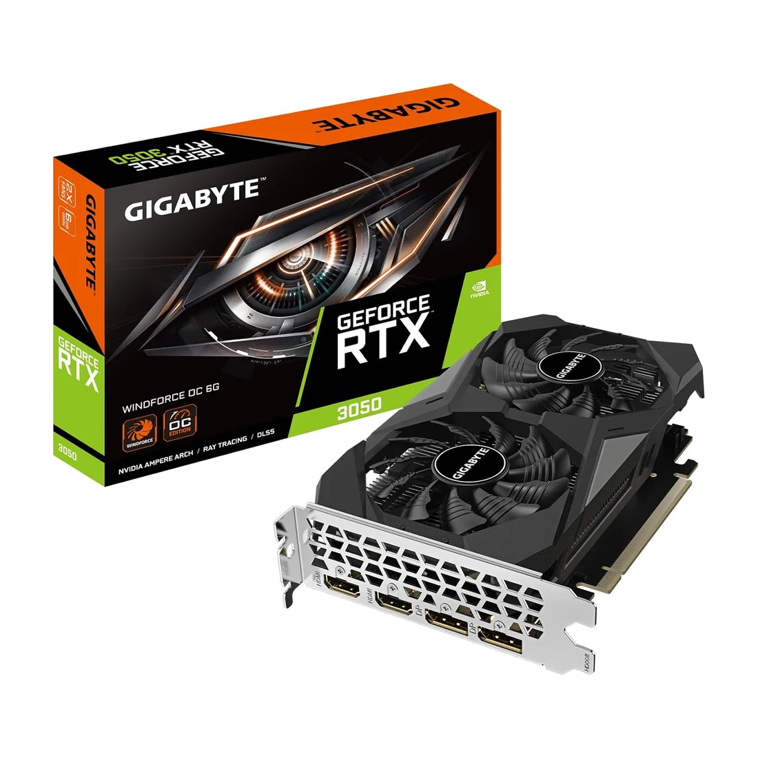 Gigabyte GeForce RTX 5050 Windforce OC 8GB GDDR6 Graphics Card