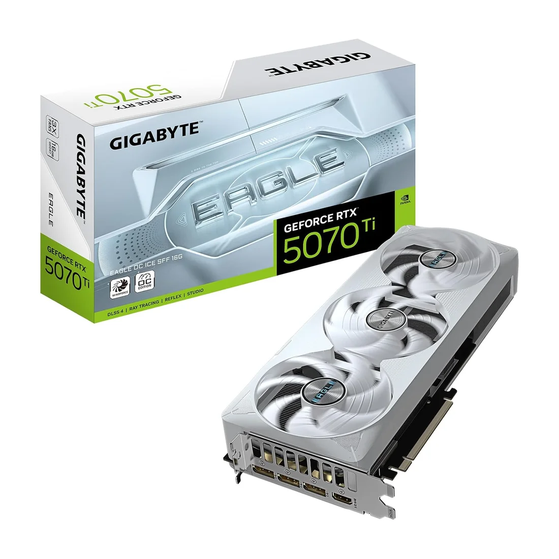 Gigabyte GeForce RTX 5050 Windforce OC V2 8GB GDDR6 Graphics Card — Detail / close-up