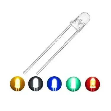 Good Quality Transparent 5mm LED — Power & Components