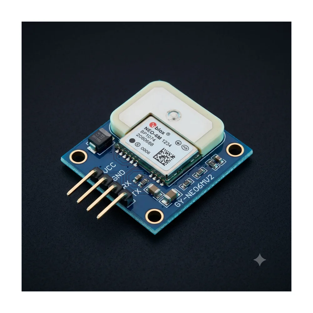 GPS GY-NEO6MV2 — Display & Communication