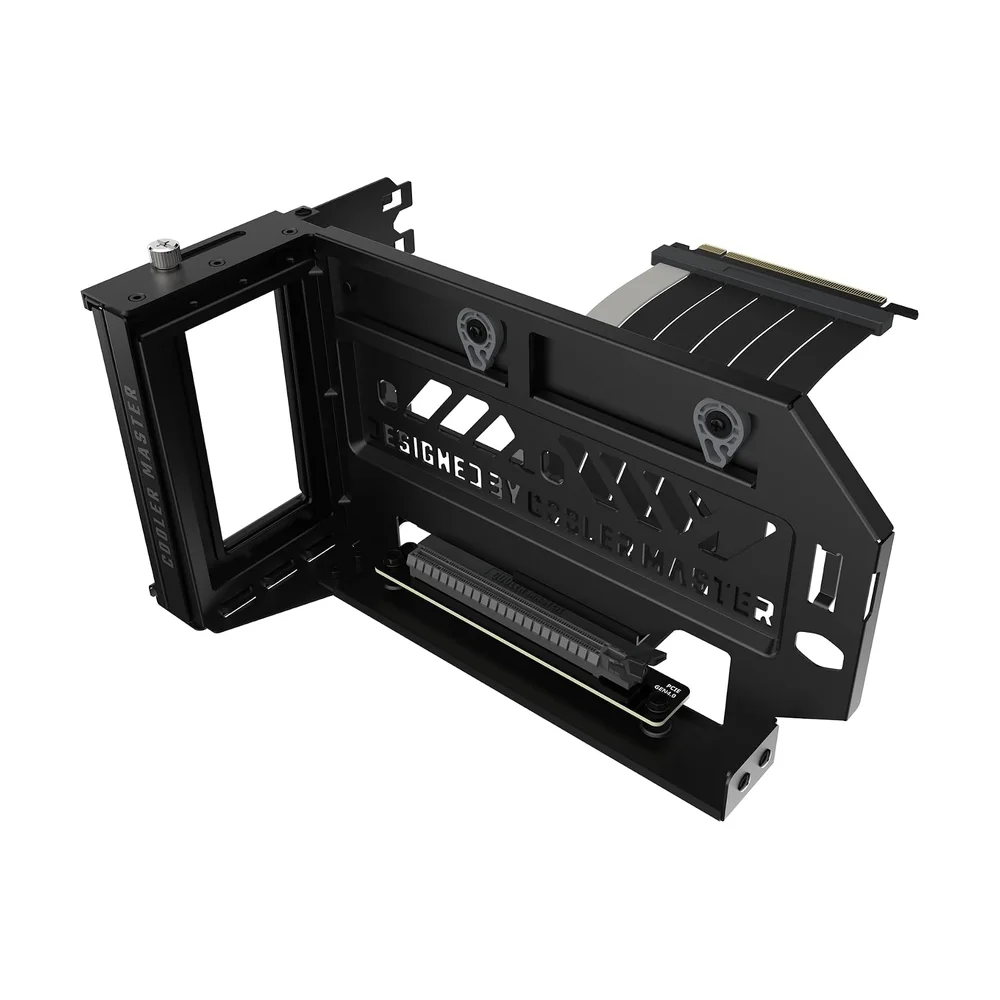 Vertical GPU Mount Kit + PCIe 4.0 Riser 200mm — Detail / close-up