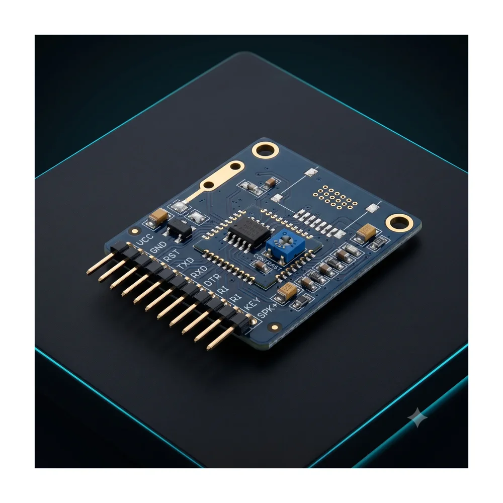 GSM SIM800L — Back view