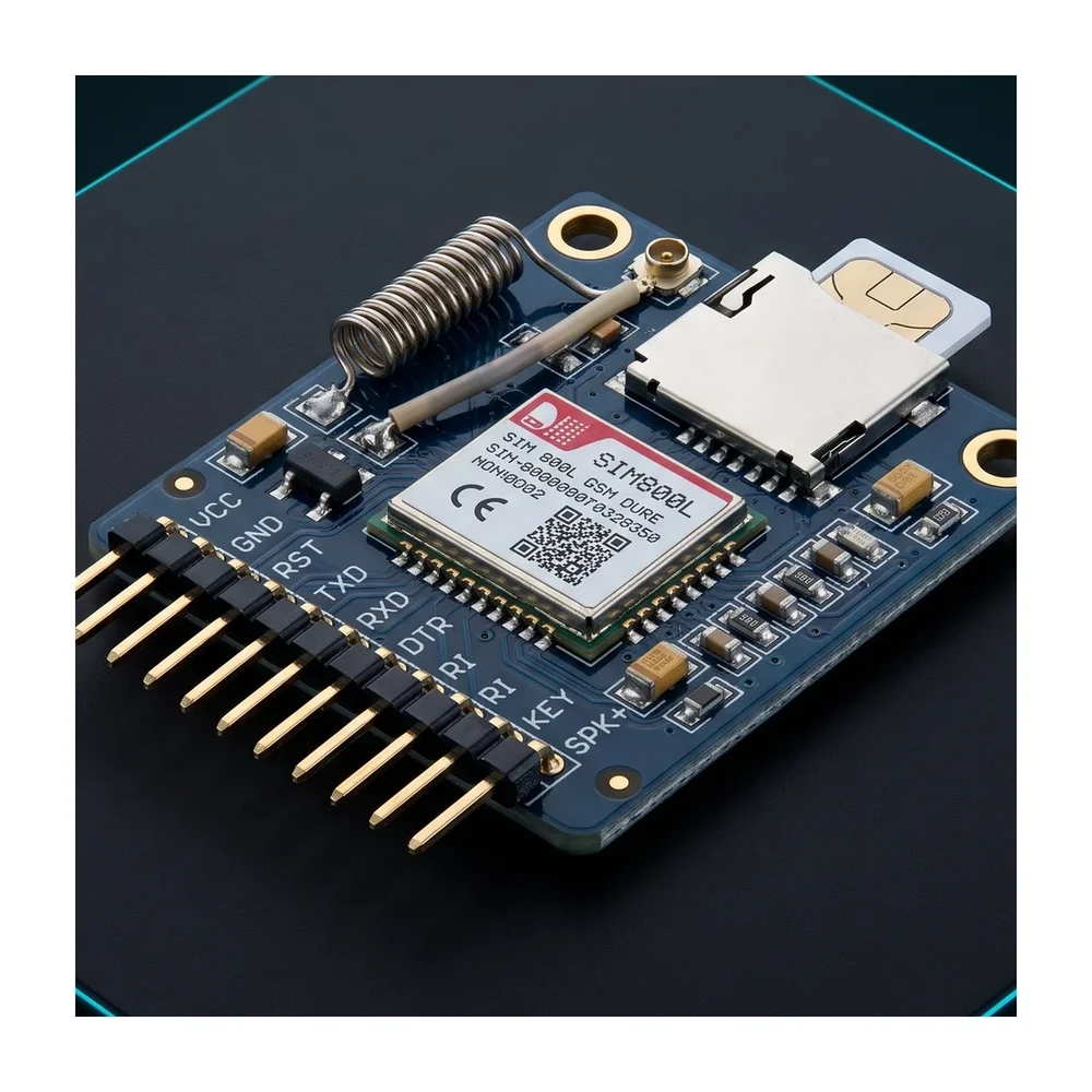 GSM SIM800L — Detail / close-up
