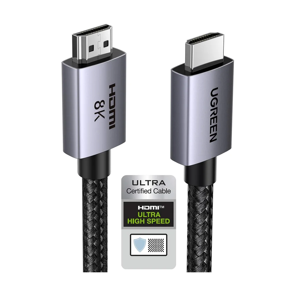 HDMI 2.1 Cable 2m (48 Gbps) — Detail / close-up